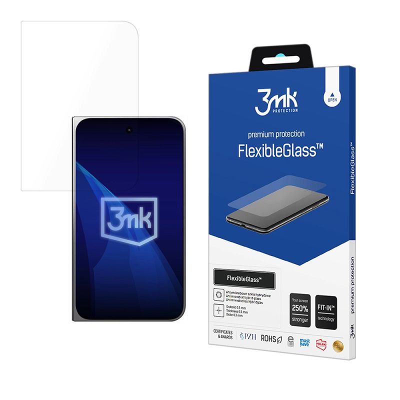 Folie pentru iPhone Duo - 3mk FlexibleGlass - Clear