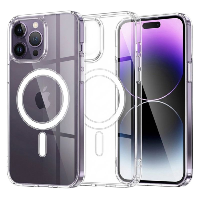 Husa pentru iPhone 14 Pro Max - Techsuit MagSafe Pro - Transparent