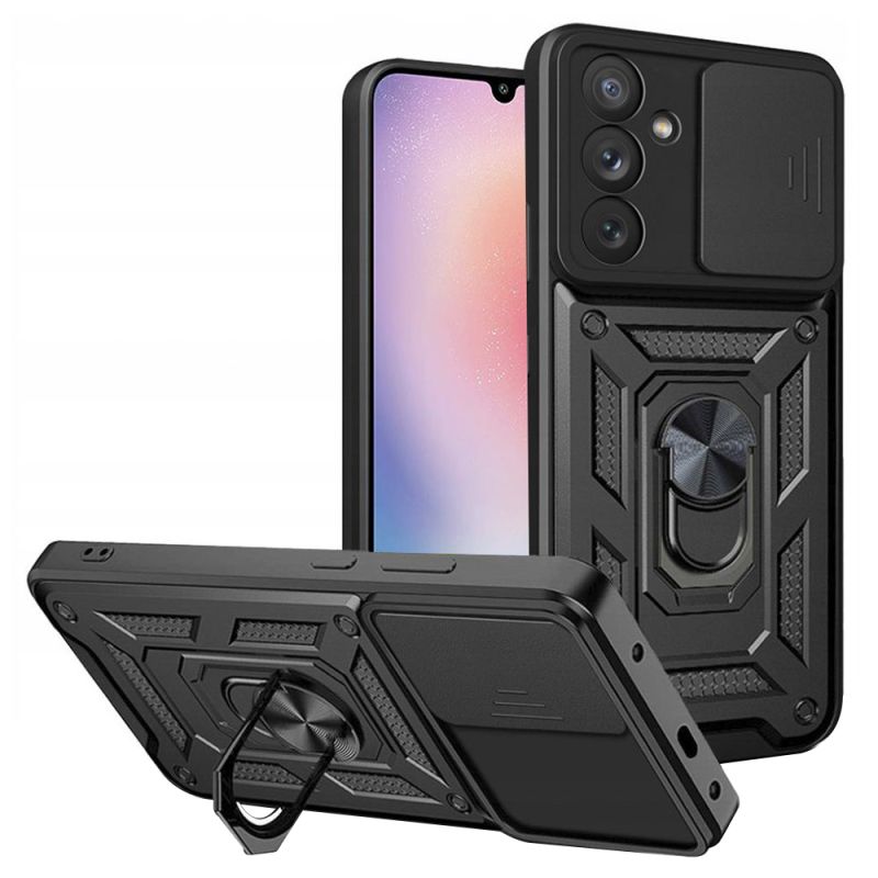 Husa pentru Samsung Galaxy A24 - Techsuit CamShield Series - Black