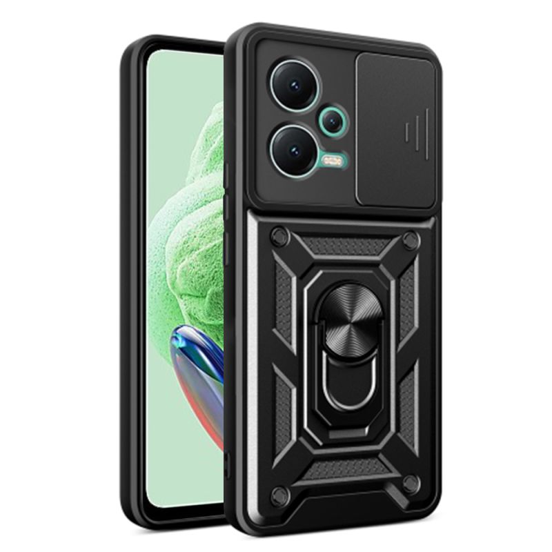 Husa pentru Xiaomi Redmi Note 12 5G / Poco X5 - Techsuit CamShield Series - Black