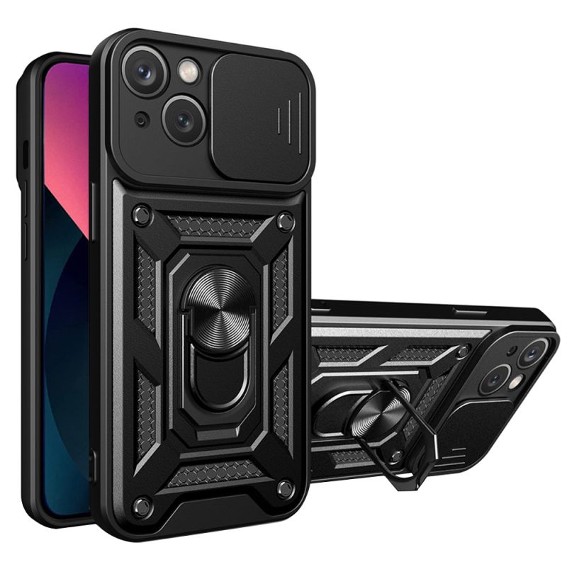 Husa pentru iPhone 14 - Techsuit CamShield Series - Black