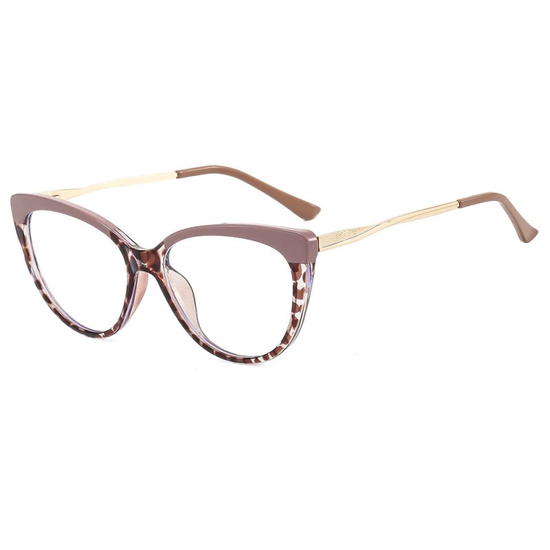 Ochelari de Calculator - Techsuit Reflex Metal (F5018-C42) - Nude Leopard