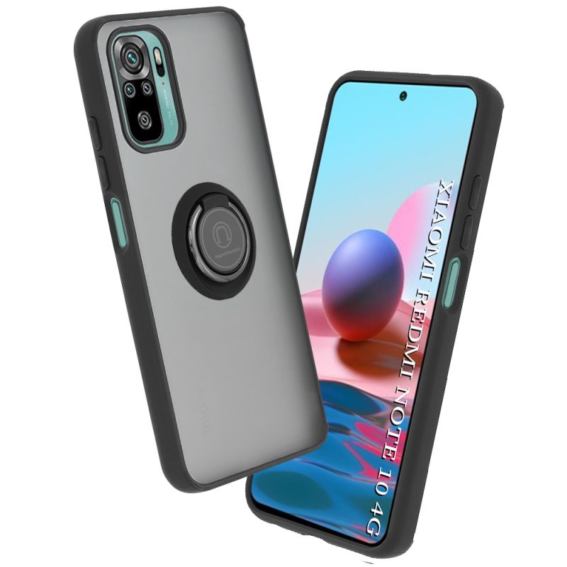 Husa pentru Xiaomi Redmi Note 10 4G / Note 10S / Poco M5s - Techsuit Glinth - Black
