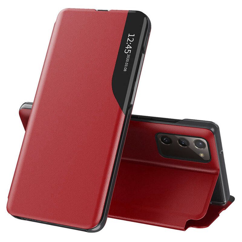 Husa pentru Samsung Galaxy S20 FE / S20 FE 5G - Techsuit eFold Series - Red
