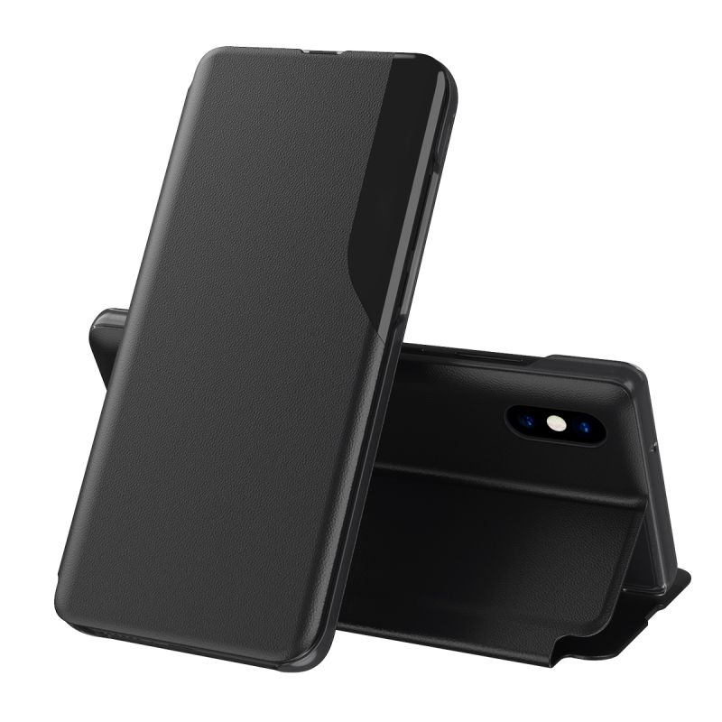 Husa pentru iPhone X, iPhone 10 / iPhone XS - Techsuit eFold Series - Black