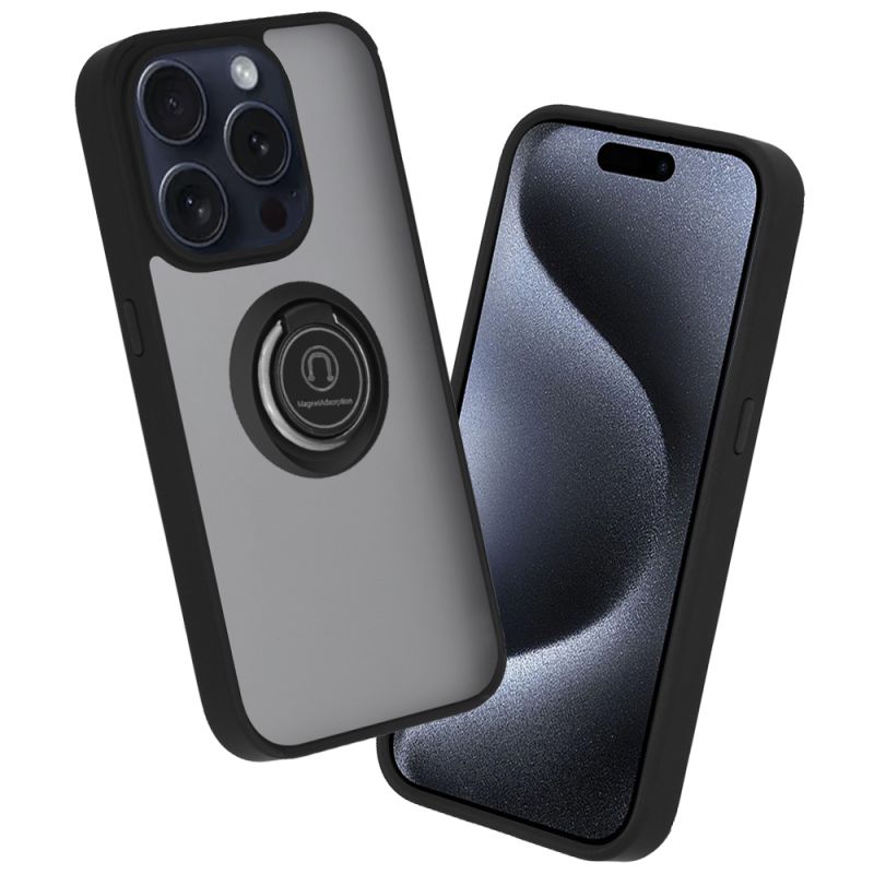 Husa pentru iPhone 15 Pro Max - Techsuit Glinth - Black