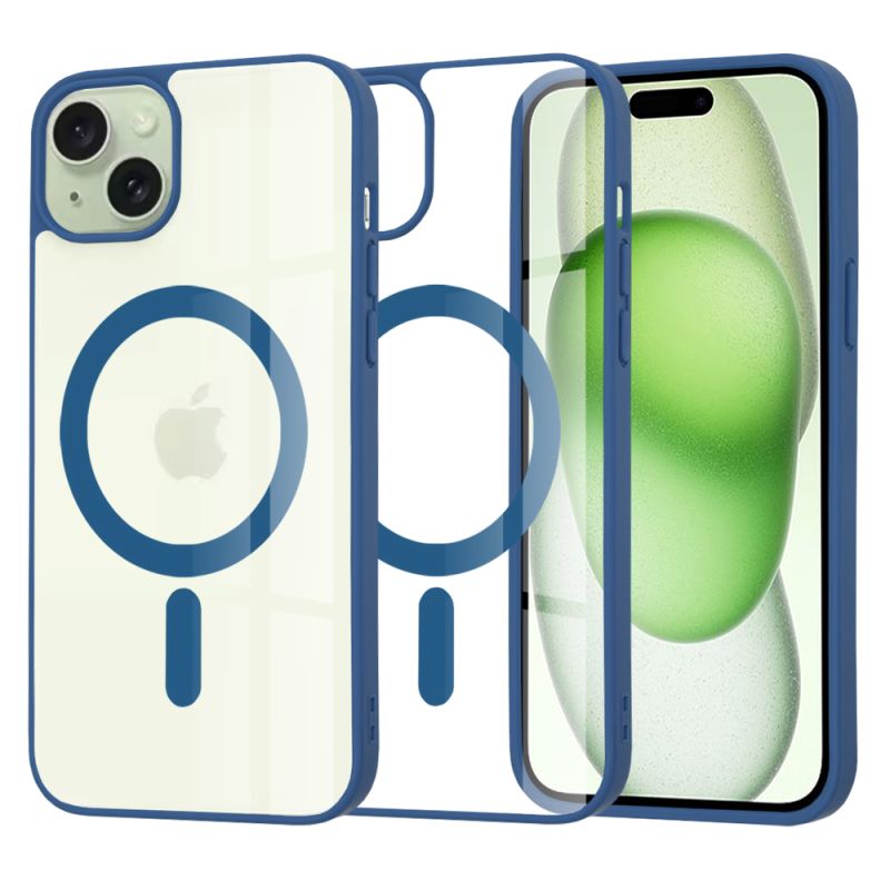 Husa pentru iPhone 15 Plus - Techsuit MagSafe Pro - Blue