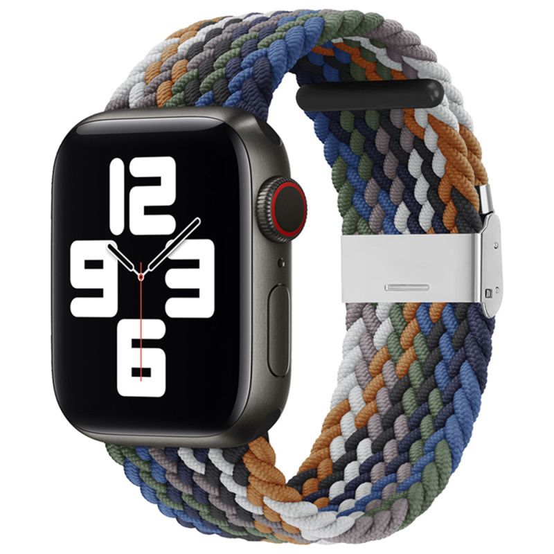 Curea pentru Apple Watch 1/2/3/4/5/6/7/8/9/10/11/12/SE/SE 2/SE 3 (38/40/41/42mm) - Techsuit Watchband (W032) - Cowboy Green