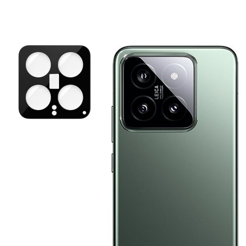 Folie Camera pentru Xiaomi 14 - Techsuit Full Camera Glass - Black