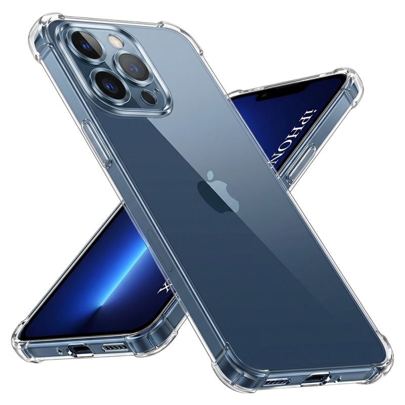 Husa pentru iPhone 13 Pro Max - Techsuit Shockproof Clear Silicone - Clear