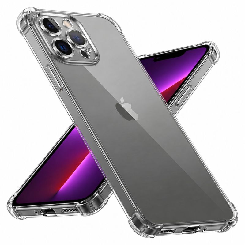 Husa pentru iPhone 13 Pro - Techsuit Shockproof Clear Silicone - Clear