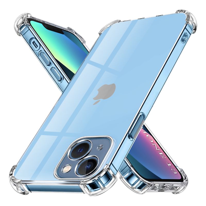 Husa pentru iPhone 13 - Techsuit Shockproof Clear Silicone - Clear