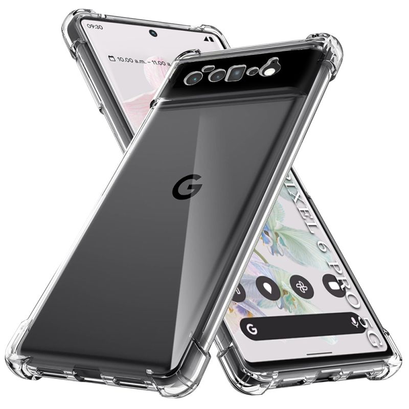 Husa pentru Google Pixel 6 Pro - Techsuit Shockproof Clear Silicone - Clear