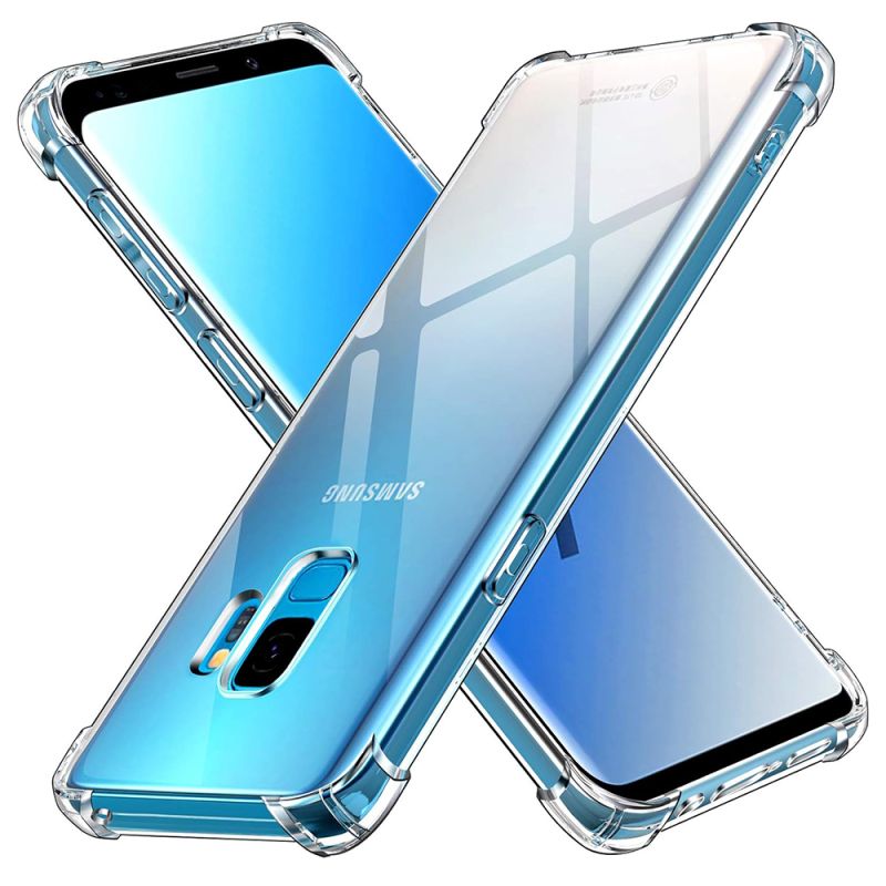 Husa pentru Samsung Galaxy S9 - Techsuit Shockproof Clear Silicone - Clear