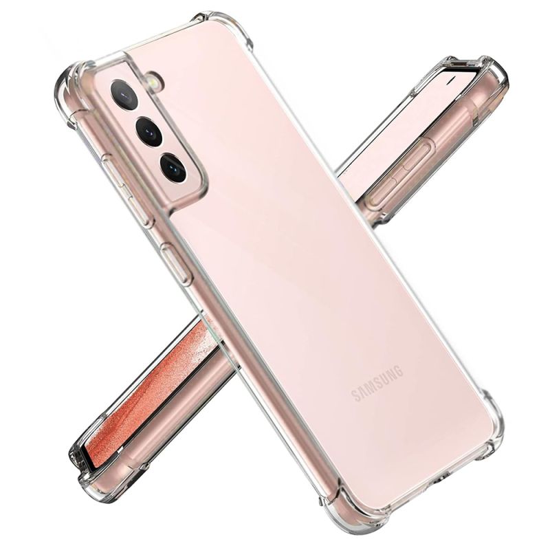 Husa pentru Samsung Galaxy S21 5G - Techsuit Shockproof Clear Silicone - Clear
