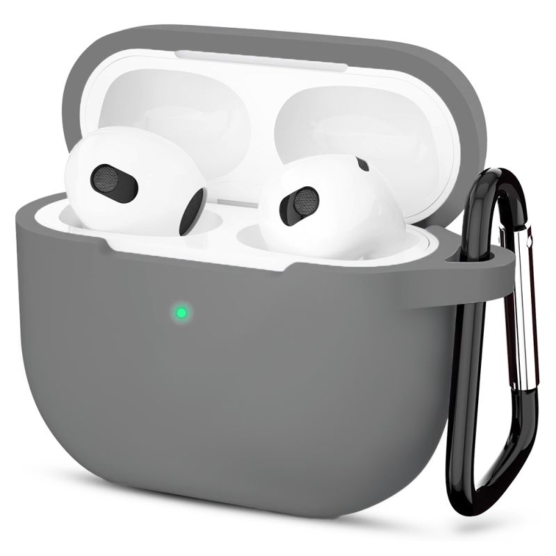 Husa pentru Apple AirPods 3 - Techsuit - Gray