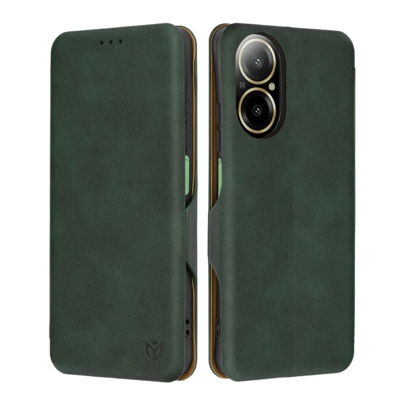 Husa pentru Realme C67 4G - Techsuit Safe Wallet Plus - Green