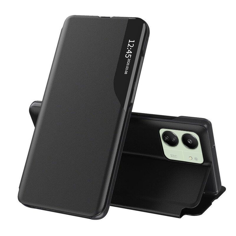 Husa pentru Xiaomi Redmi 13C 4G / Redmi 13C 5G / Poco C65 - Techsuit eFold Series - Black