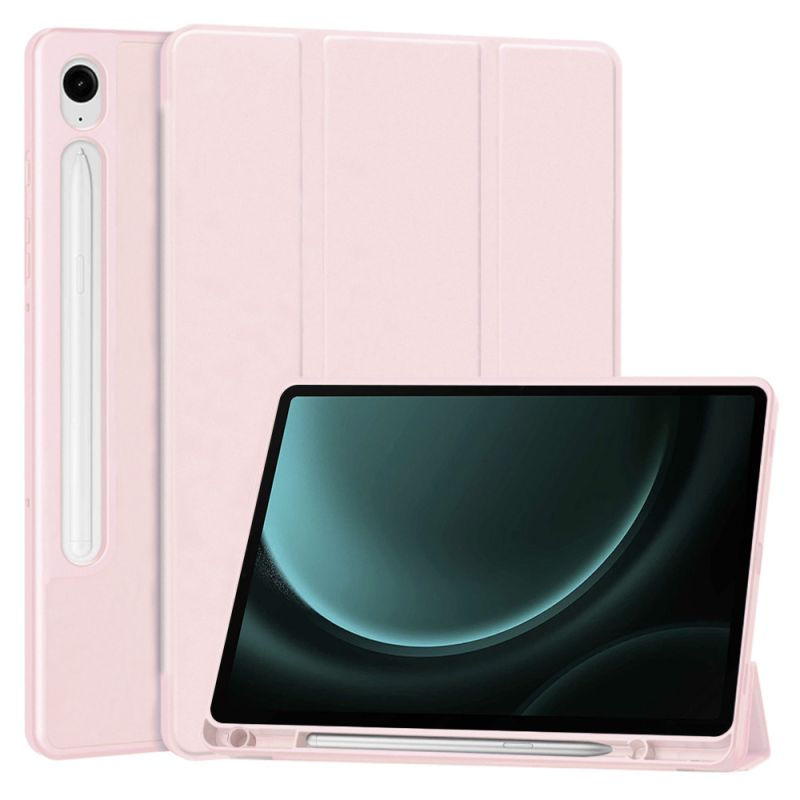 Husa pentru Samsung Galaxy Tab S9 / S9 FE / S10 FE - Techsuit Flex Trifold - Pink