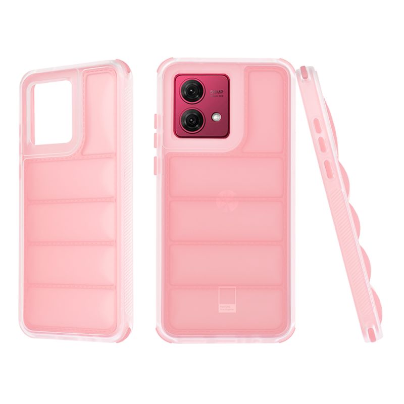 Husa pentru Motorola Moto G84 - Techsuit Wave Shield - Pink