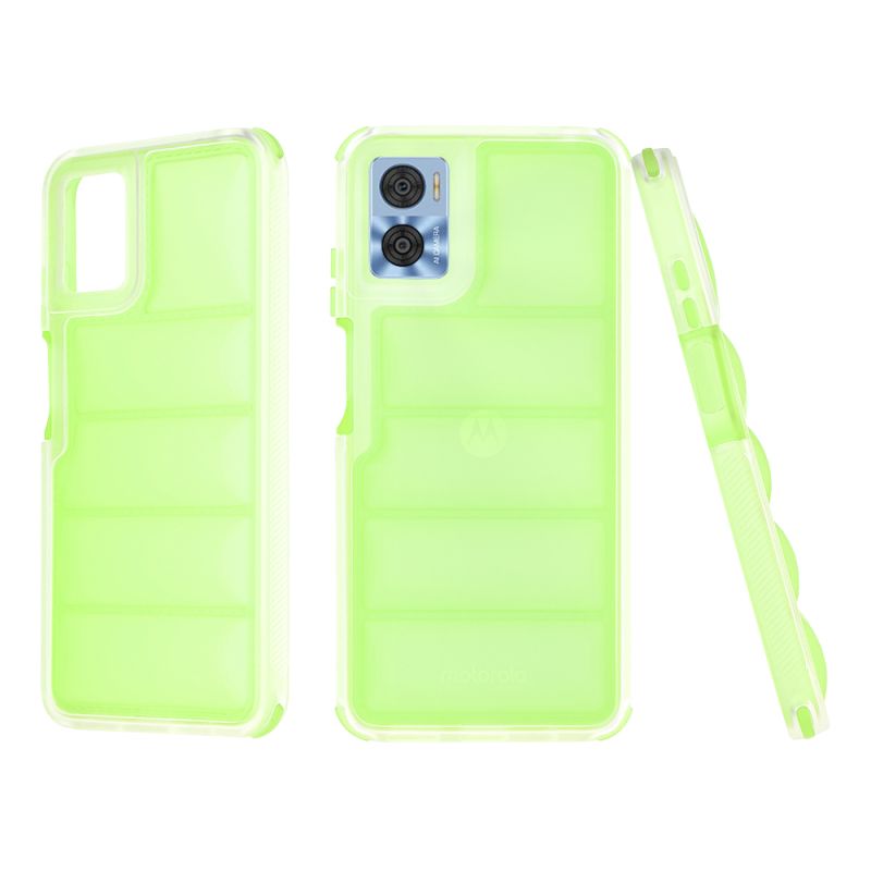 Husa pentru Motorola Moto E22 / Moto E22i - Techsuit Wave Shield - Green