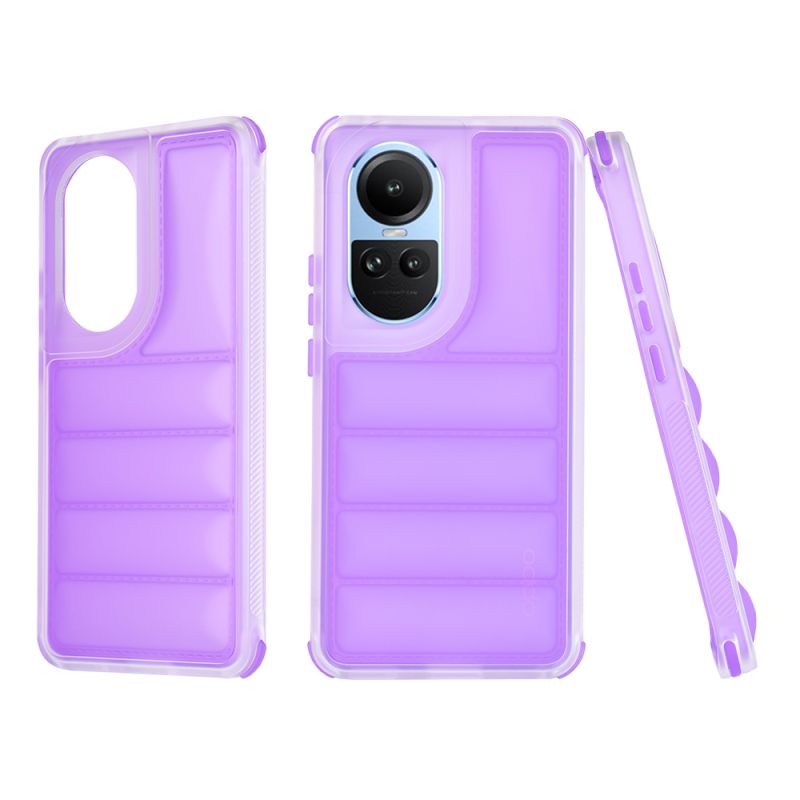 Husa pentru Oppo Reno10 / Reno10 Pro - Techsuit Wave Shield - Violet