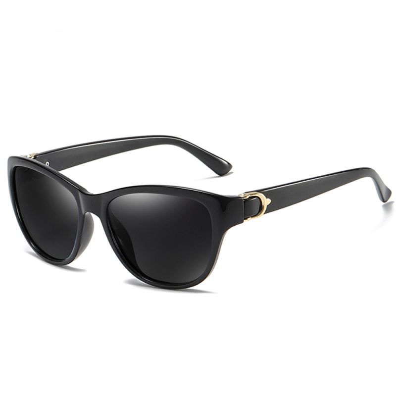 Ochelari de Soare pentru Femei - Techsuit (A572) - Black / Gray