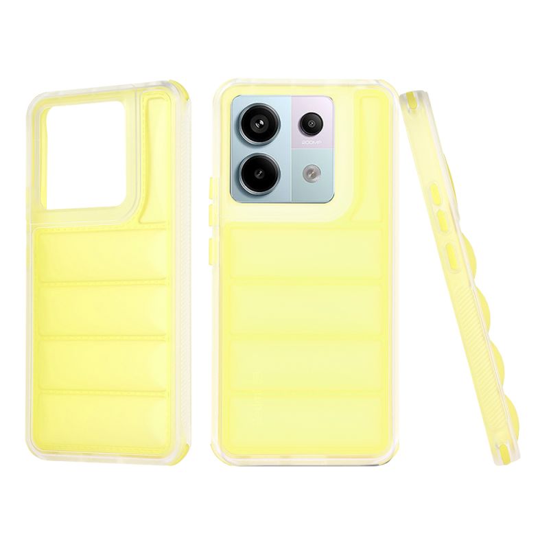 Husa pentru Xiaomi Redmi Note 13 Pro 5G / Poco X6 - Techsuit Wave Shield - Yellow