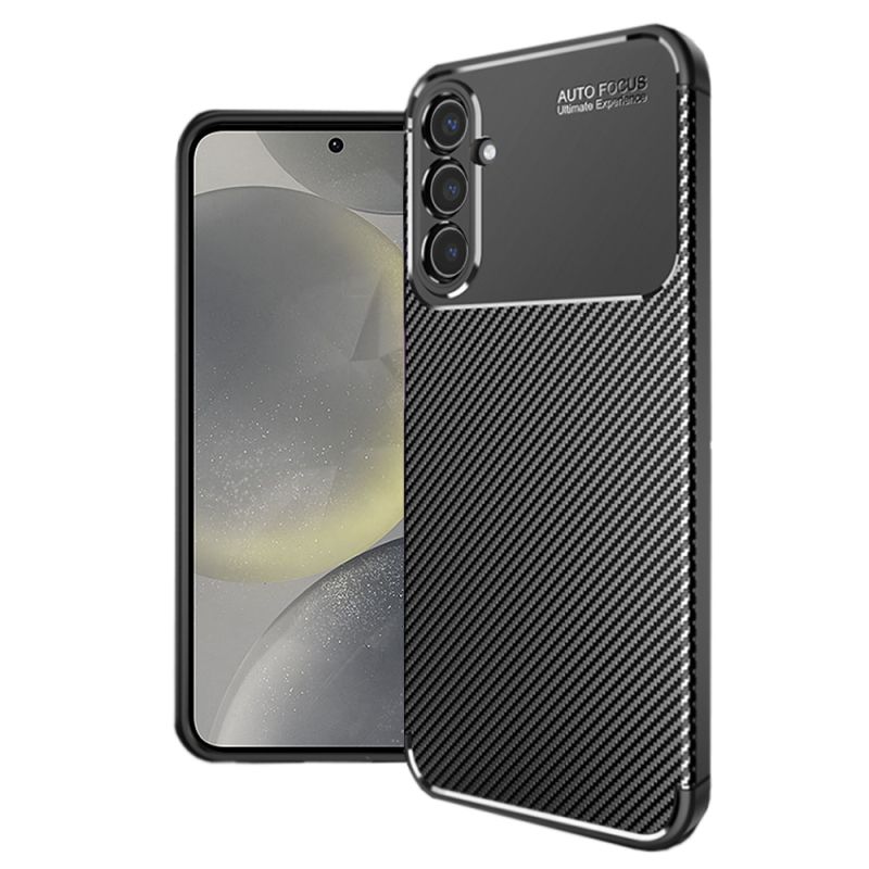 Husa pentru Samsung Galaxy S24 - Techsuit CarbonFiber - Black