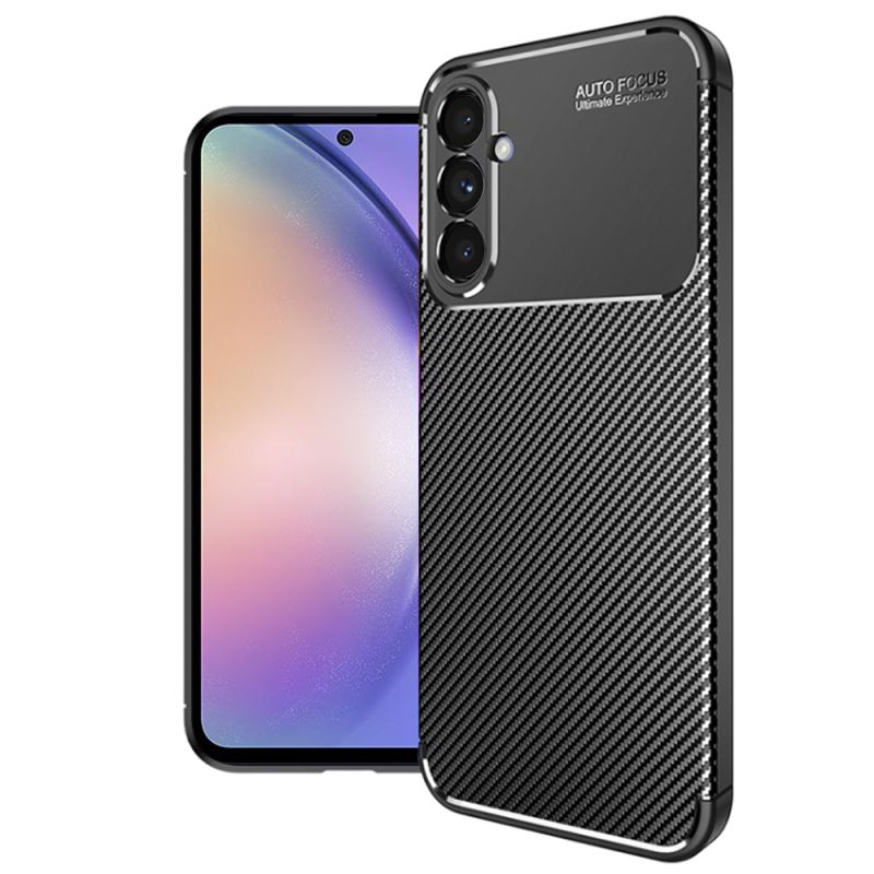 Husa pentru Samsung Galaxy A54 - Techsuit CarbonFiber - Black