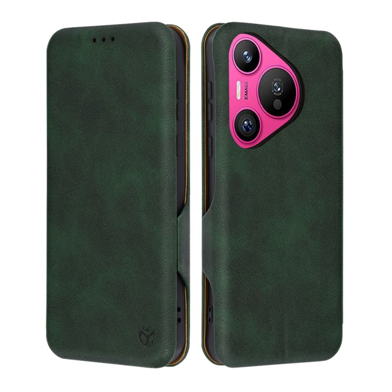 Husa pentru Huawei Pura 70 - Techsuit Safe Wallet Plus - Green