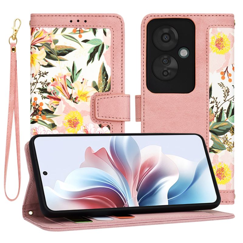 Husa pentru Oppo Reno11 F - Techsuit FlipCraft - Sweetheart Pink