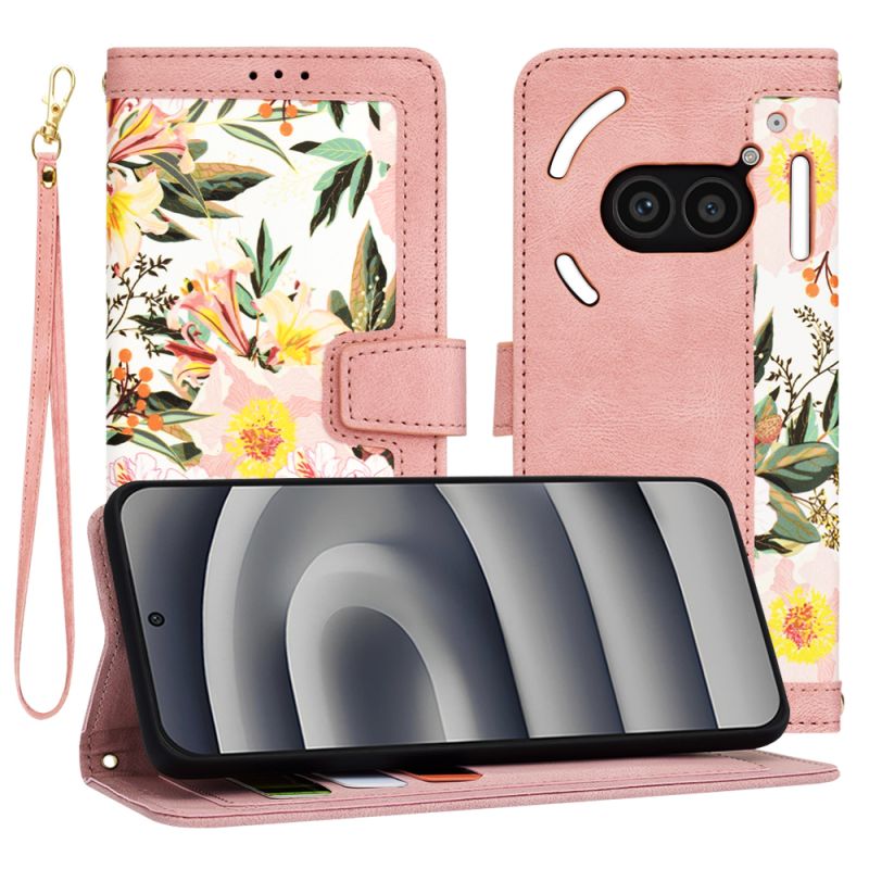 Husa pentru Nothing Phone (2a) / (2a) Plus - Techsuit FlipCraft - Sweetheart Pink