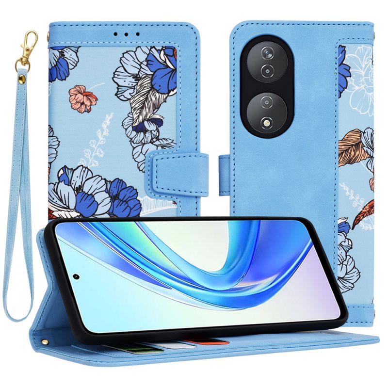 Husa pentru Honor X7b / X7b 5G / 90 SMART - Techsuit FlipCraft - Vibrant Blue