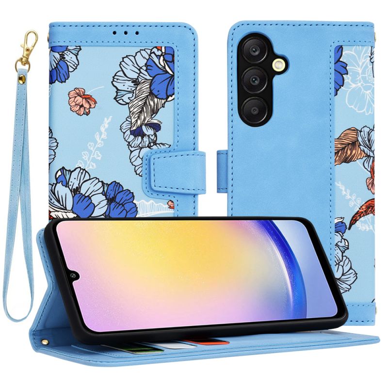 Husa pentru Samsung Galaxy A25 5G - Techsuit FlipCraft - Vibrant Blue
