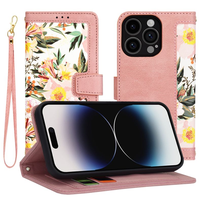 Husa pentru iPhone 14 Pro - Techsuit FlipCraft - Sweetheart Pink