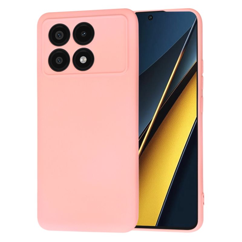 Husa pentru Xiaomi Poco X6 Pro - Techsuit SoftFlex - Chalk Pink