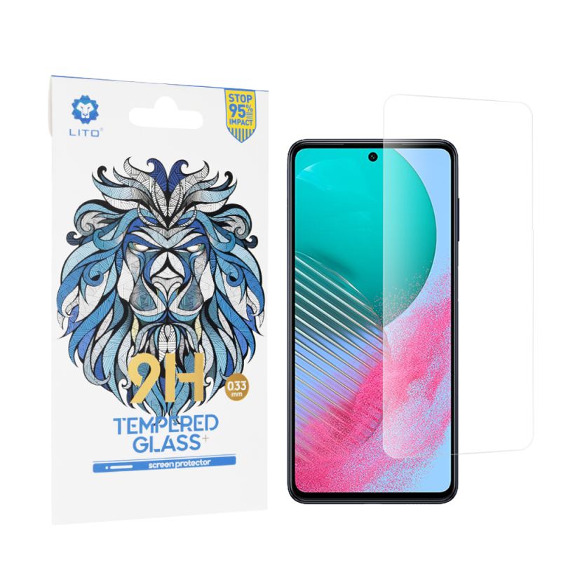 Folie pentru Samsung Galaxy M54 - Lito 2.5D Classic Glass - Clear