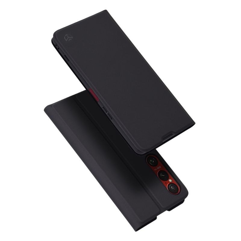 Husa pentru Sony Xperia 1 VI - Techsuit Magskin Book - Black