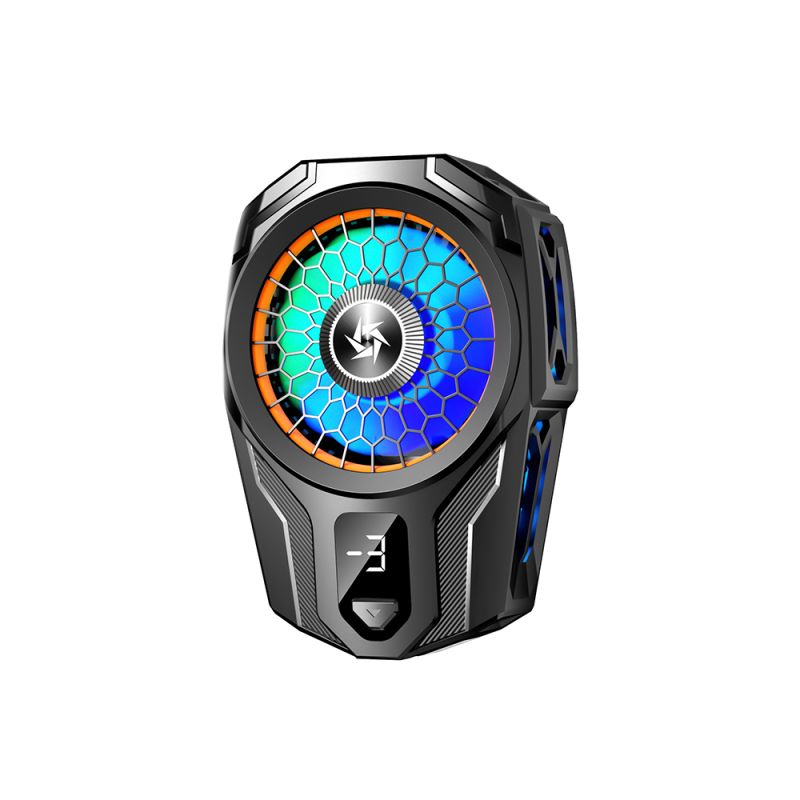 Ventilator pentru Telefon cu Buton - Techsuit (SL16) - Black
