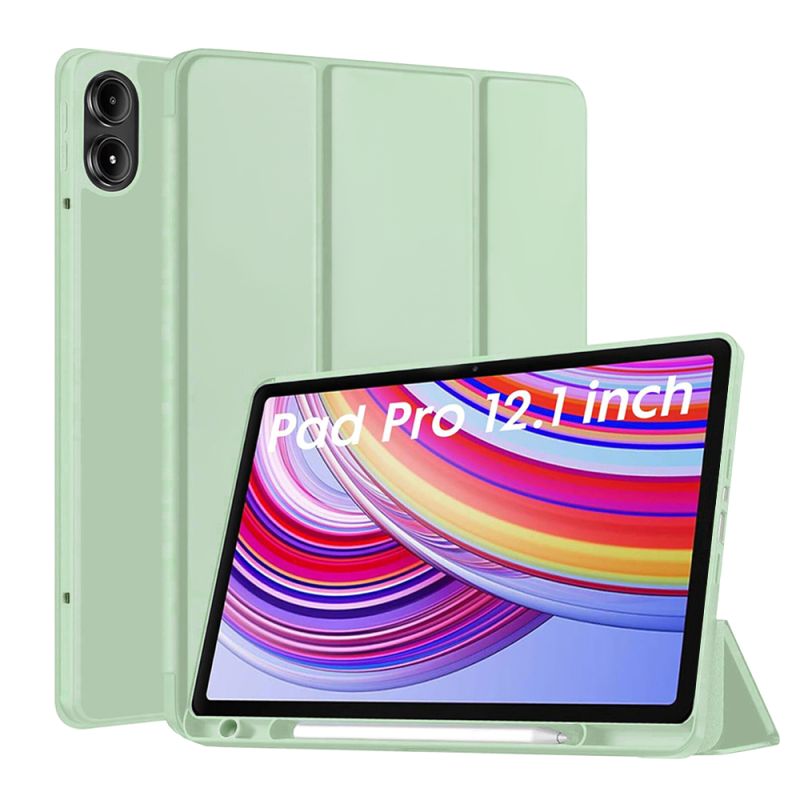 Husa pentru Xiaomi Redmi Pad Pro / Redmi Pad Pro 5G / Poco Pad - Techsuit Flex Trifold - Matcha Green