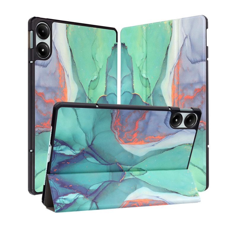 Husa pentru Xiaomi Redmi Pad Pro / Redmi Pad Pro 5G / Poco Pad - Techsuit FoldPro - Green Time