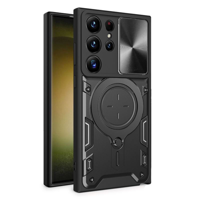 Husa pentru Samsung Galaxy S24 Ultra - Techsuit CamGuard Pro - Black