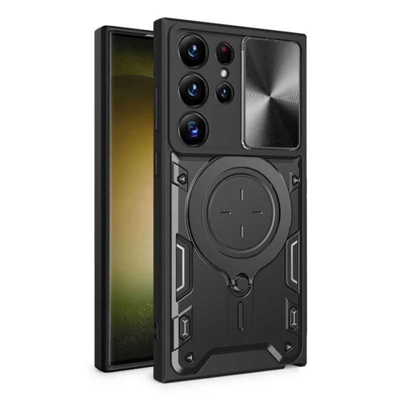 Husa pentru Samsung Galaxy S23 Ultra - Techsuit CamGuard Pro - Black