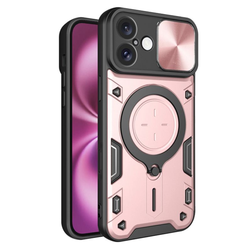 Husa pentru iPhone 16 Plus - Techsuit CamGuard Pro - Rose Gold