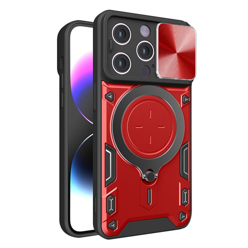 Husa pentru iPhone 14 Pro - Techsuit CamGuard Pro - Red