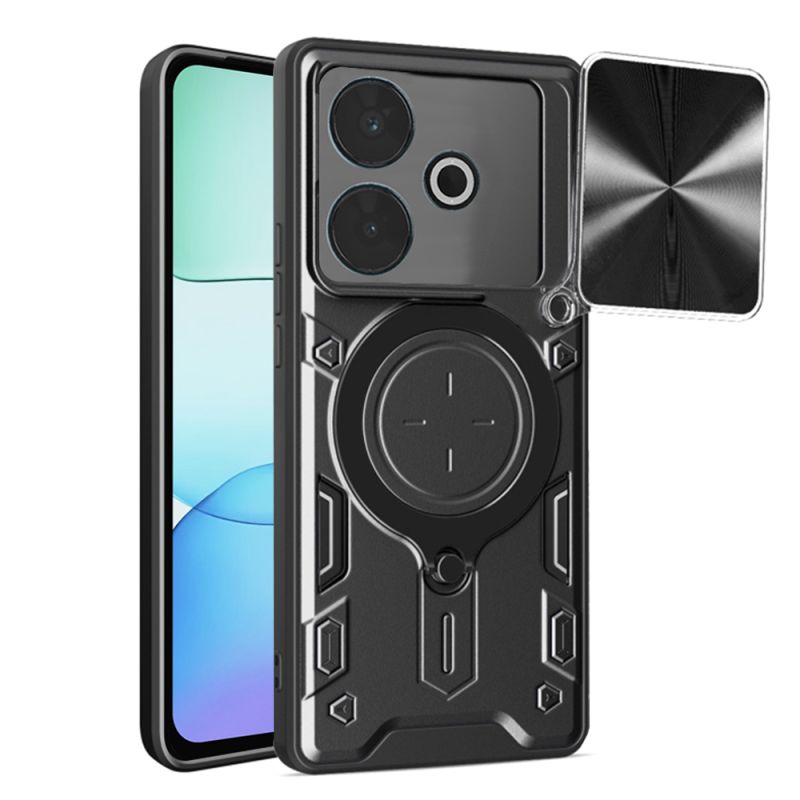 Husa pentru Xiaomi Redmi 13 / Poco M6 4G - Techsuit CamGuard Pro - Black