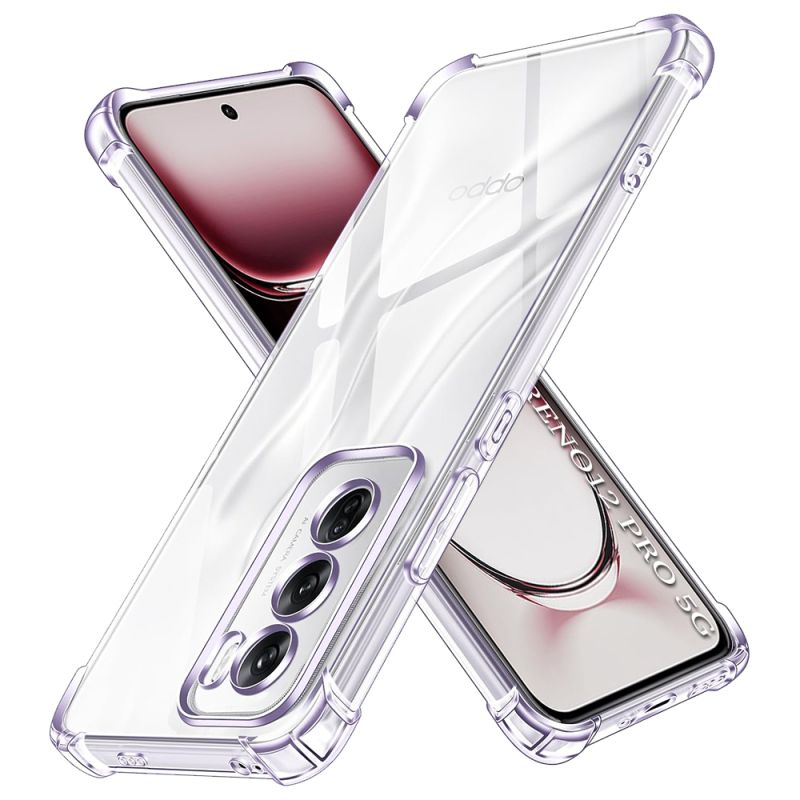 Husa pentru Oppo Reno12 Pro - Techsuit Shockproof Clear Silicone - Clear