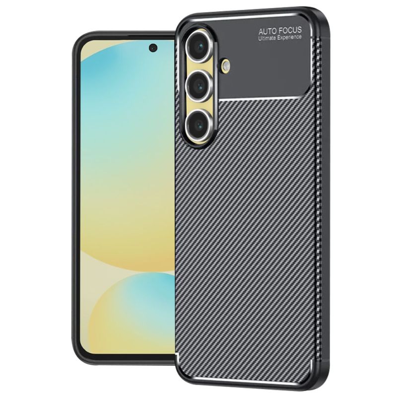 Husa pentru Samsung Galaxy S24 FE - Techsuit CarbonFiber - Black