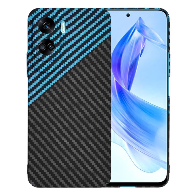 Husa pentru Honor 90 Lite - Techsuit Carbonite FiberShell - Blue Pulse